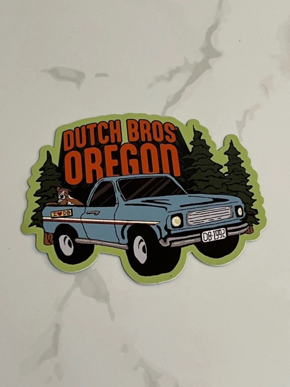 Dutch Bros Oregon State Sticker
